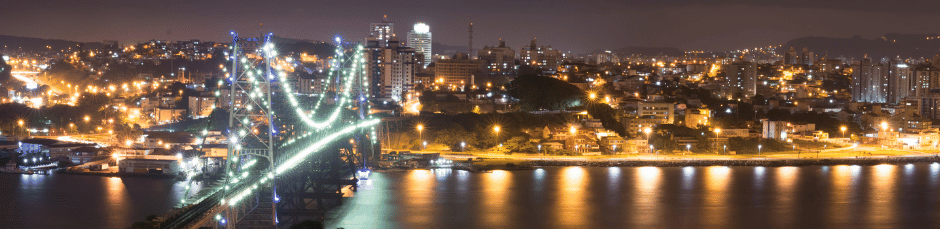 cidade iluminada